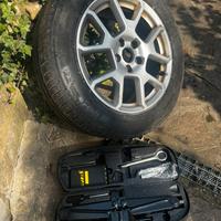 Kit ruota cerchio in lega e crick jeep renegade
