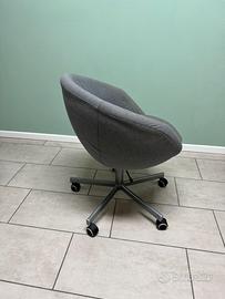 Sedia ikea ufficio grigio - skruvsta con ruote