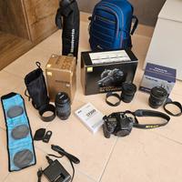 Nikon D7200 kit fotografico completo