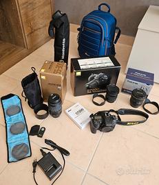 Nikon D7200 kit fotografico completo