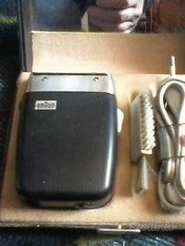 DUE Rasoi elettrici  BRAUN anni '60 modernariato