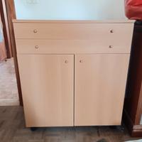 Mobiletto con 2 cassettini