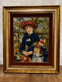 Quadro a Mezzo Punto - "Due sorelle"