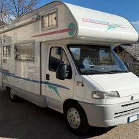 Camper Adriatick 670DK mansardato 7 posti garage