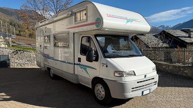 Camper Adriatick 670DK mansardato 7 posti garage