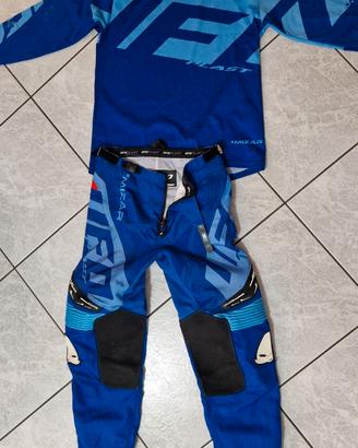 Completo maglia e pantalone cross enduro UFO