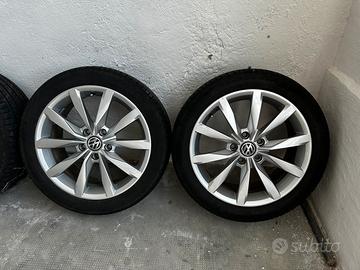 Cerchi e gomme 17 dijon Golf