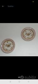 Coppia piatti decorativi da parete vintage 