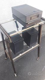Mobile porta tv vintage con lettore cd