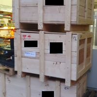 Cassa da imballo o contenitore in legno