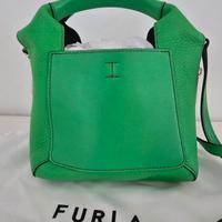 Borsa Furla tracolla verde