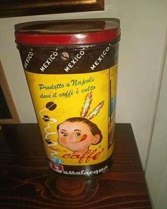 scatola di latta vintage 