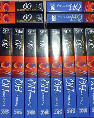 20 VHS VERGINI HIGH QUALITY SKC 16 E30 + 4 E60 NEW