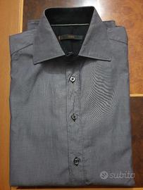 camicia uomo grigio scuro