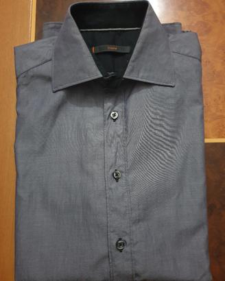 camicia uomo grigio scuro