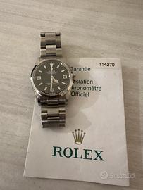Rolex explorer ref 114270 con documenti