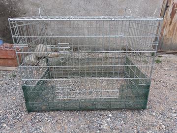 Gabbia acciaio per Tartarughe, Conigli, Cane, ecc