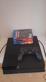 PS4 + controller e 3 giochi