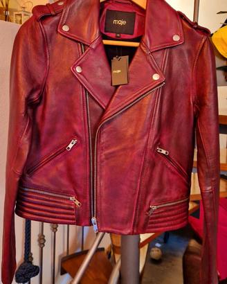 Giacca di pelle Maje