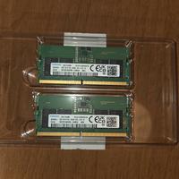 2x Samsung DDR5 RAM 8GB 5600MHz