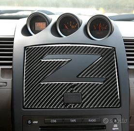 Cover in carbonio cassetto cruscotto Nissan 350z