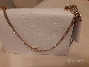 Borsa donna Guess bianca nuova