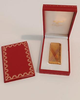 Accendino Cartier anni 70 placcato oro