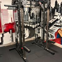 Rack + smith machine - cable plate loaded ATX