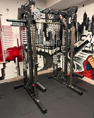 Rack + smith machine - cable plate loaded ATX