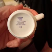 Servizio da caffè in porcellana Thun