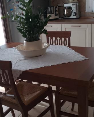 Tavolo da cucina Calligaris + 4 sedie
