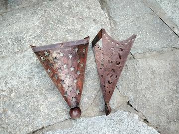 APPLIQUES LAMPADE PARETE MAROCCO VINTAGE ETNICO