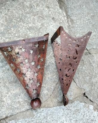 APPLIQUES LAMPADE PARETE MAROCCO VINTAGE ETNICO
