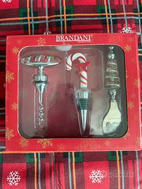Set Vino Christmas Brandani 3 pezzi