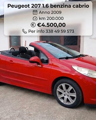 Peugeot 207 cc