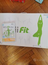 pedana e gioco Wii fit 