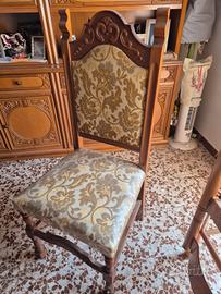 tavolo da sala e sedie