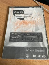 Manuale Philips autoradio