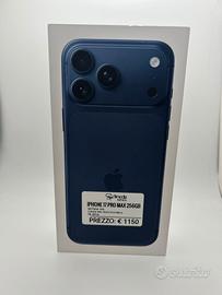 iPhone 17 Pro Max 256GB blu usato garanzia 