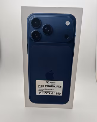 iPhone 17 Pro Max 256GB blu usato garanzia 