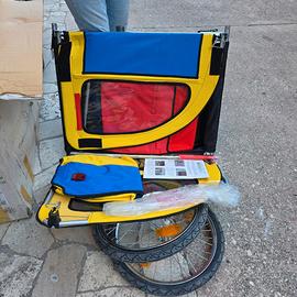 rimorchio biciclette per bambini 