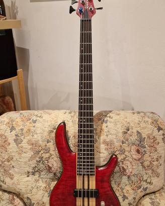 basso elettrico Cort A5 plus FMMH