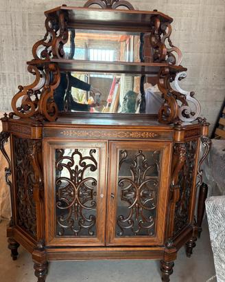 mobile credenza con alzata fine 800