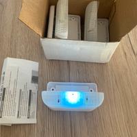 Luci solare balcone gradini muro led bianco