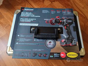 Set trapano percussioni Parkside Performance 20V
