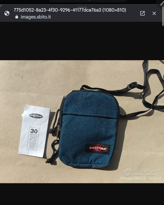Tracolla uomo Eastpak "nuova"