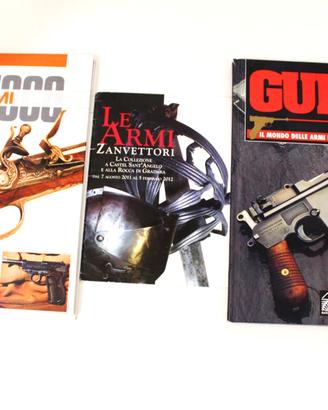 3 Libri Armi - Gun Zanvettori Armi Da Fuoco