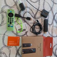 Amazon Fire TV Stick 4k + adattatore ethernet 