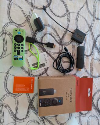 Amazon Fire TV Stick 4k + adattatore ethernet 