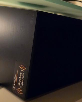 LG soundbar + subwoofer